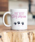 Best Dog Mum Paw Print Ceramic Mug